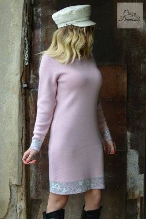 Alternative view of Haljina Trikotaža ROZALIA - roze