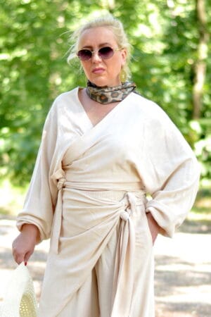 Bluza plus size GINA bez