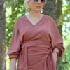 Bluza plus size GINA terakota