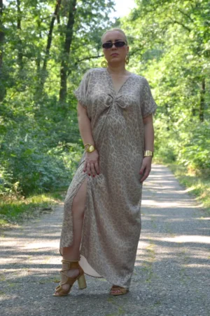 Haljina duga leopard