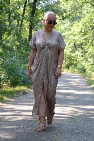 Haljina duga leopard