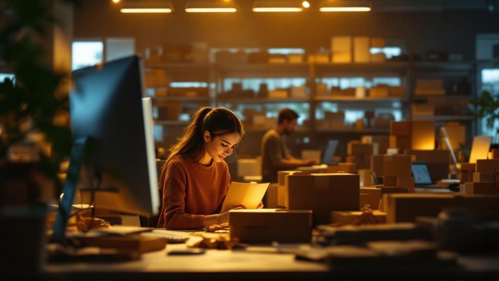 ecommerce business office