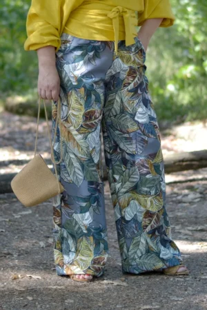 Pantalone plus size SERENA print