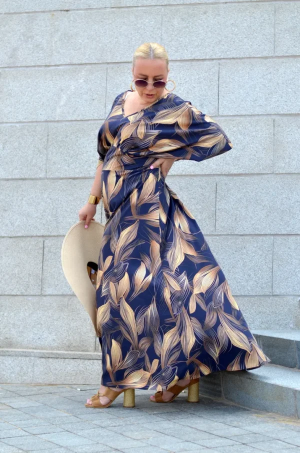 Haljina plus-size CARMEN poliester