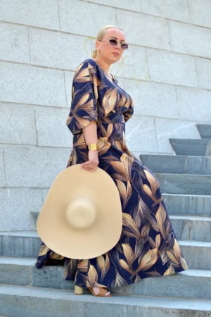 Haljina plus-size CARMEN poliester